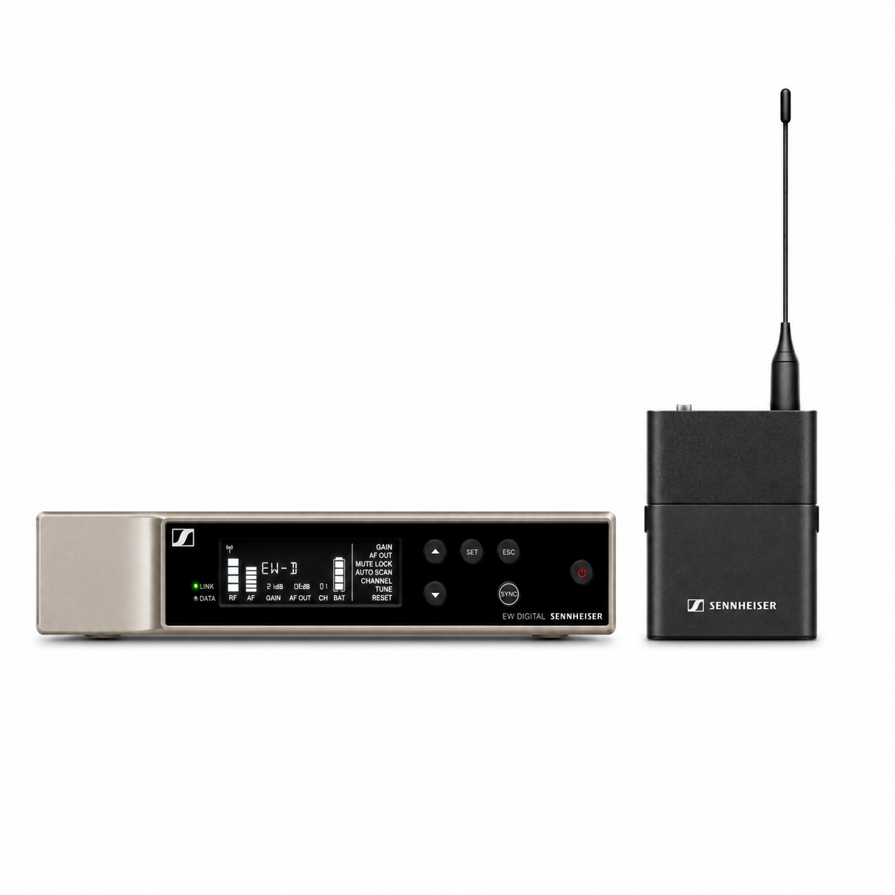 EW-D SK BASE SET Dijital Kablosuz Headset Mikrofon Seti