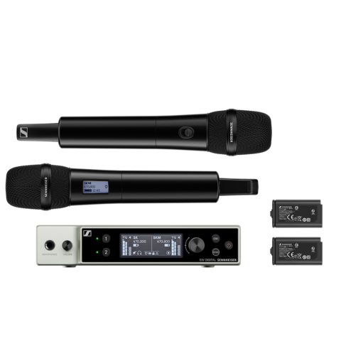 EW-DX 835-S SET İkili Dual Telsiz El Mikrofon Setleri