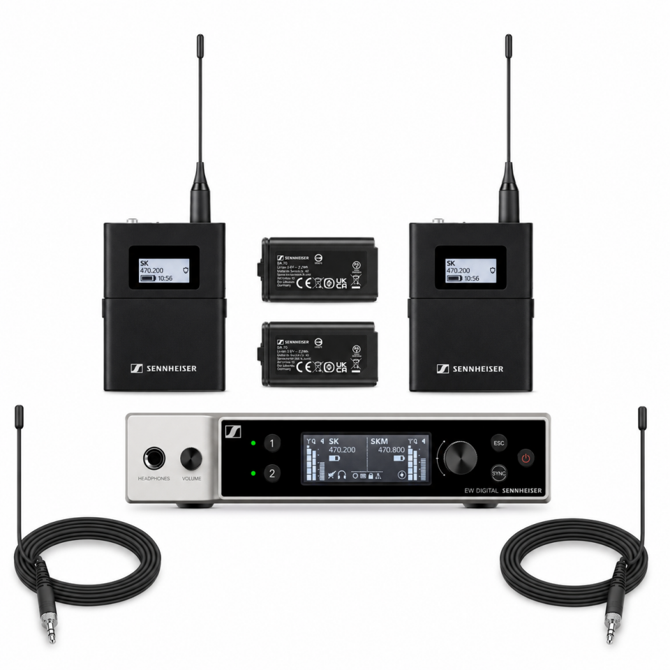 EW-DX MKE 2 SET Telsiz El Mikrofon Seti